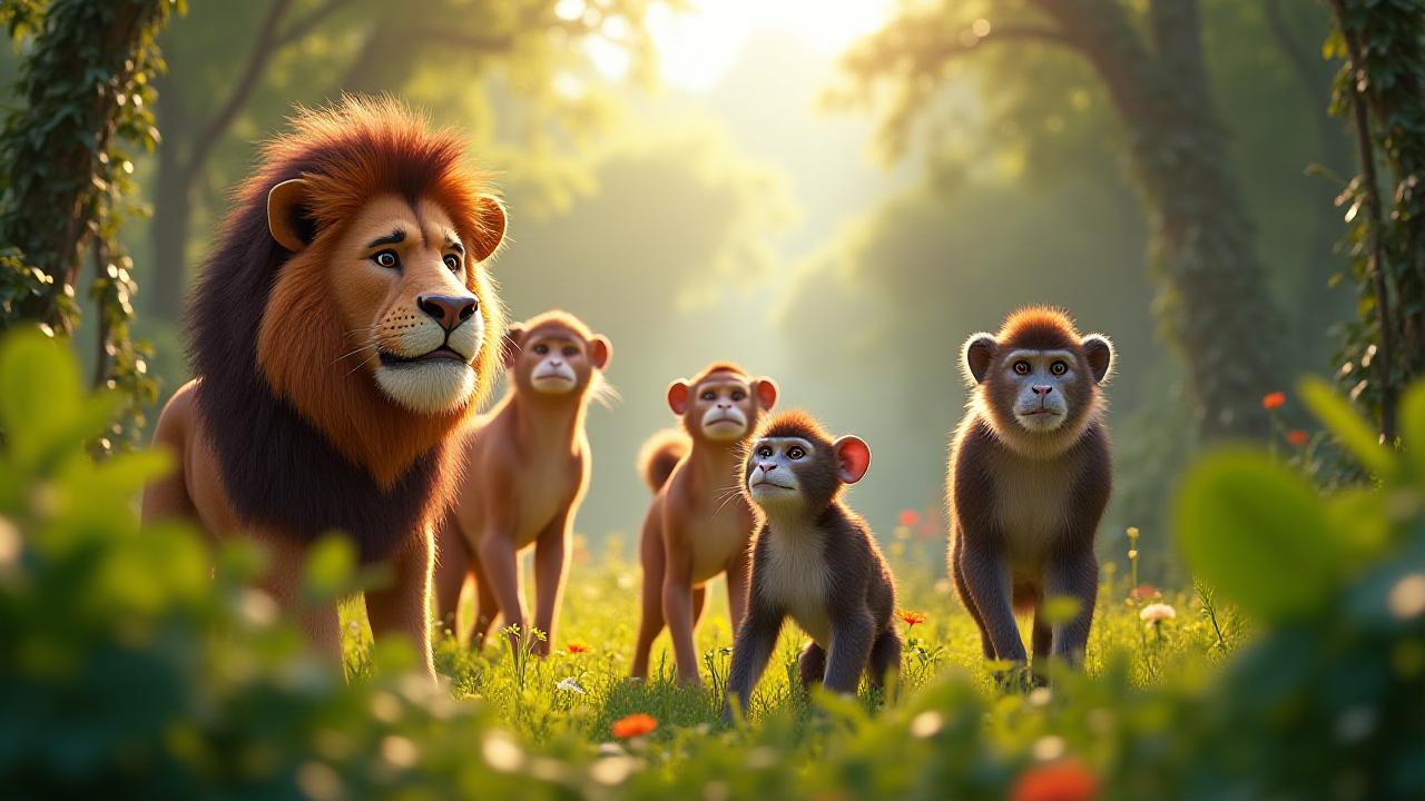 Reel de animaciones 3D de vida silvestre
